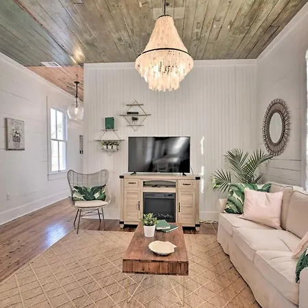 Bright Galveston Cottage Close To Beach And Strand Exterior photo